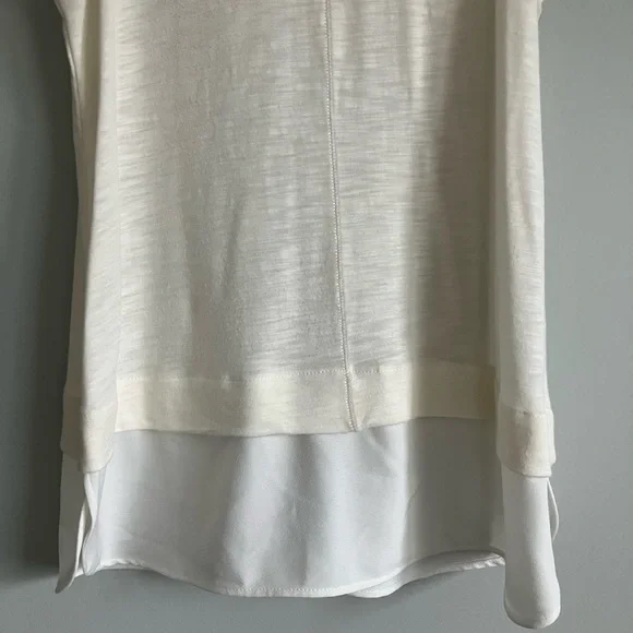 J CREW Off White Tunic Tank Blouse Size S - Picture 4 of 11